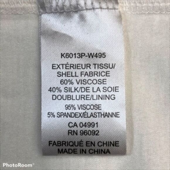 Katherine Barclay Montreal Floral Silk Blend Blouse. Size M. - Picture 5 of 7